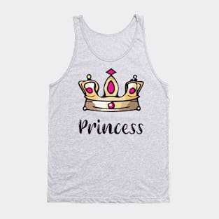 Royal Princess Crown Tank Top